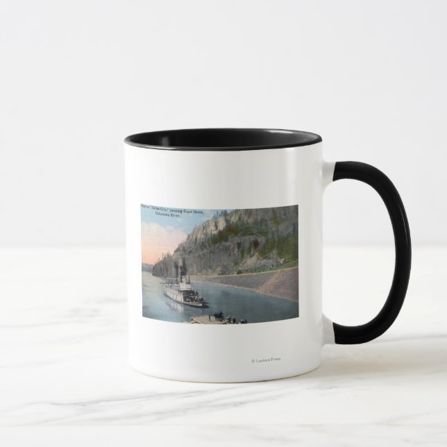 Dallas City Steamer on Columbia River Mug (Right)
