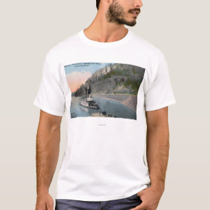 Dallas City Steamer on Columbia River T-Shirt