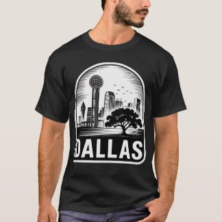 Dallas City Texas USA T-Shirt