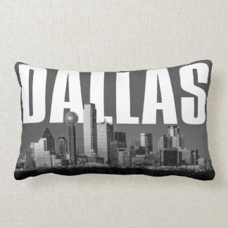 Dallas Cityscape Lumbar Cushion