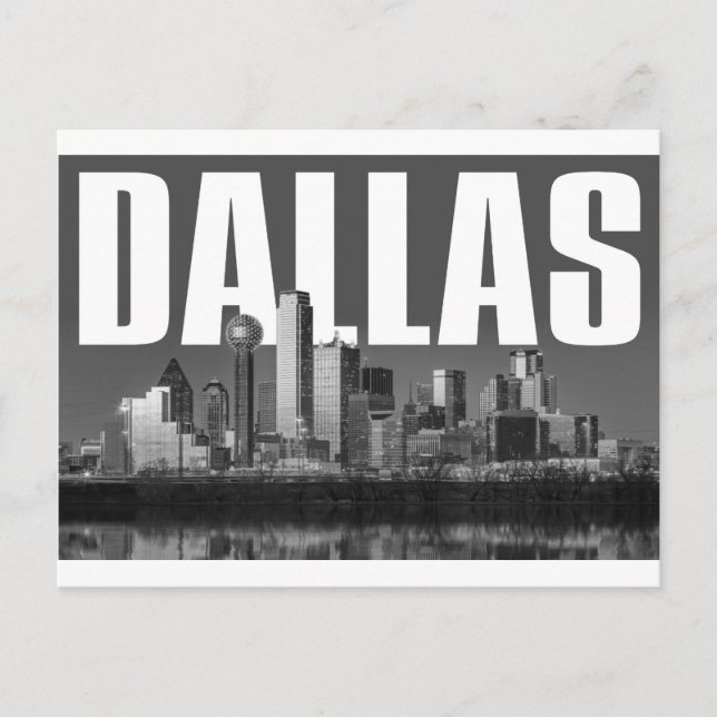 Dallas Cityscape Postcard (Front)