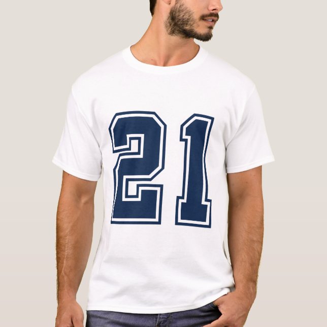 Dallas Cowboys 21 T-Shirt (Front)