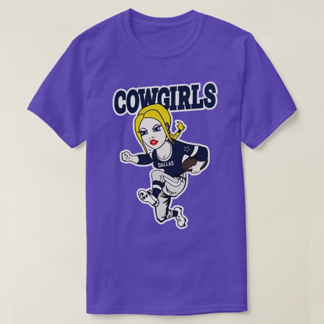 Dallas Cowgirls T-Shirt (Design Front)
