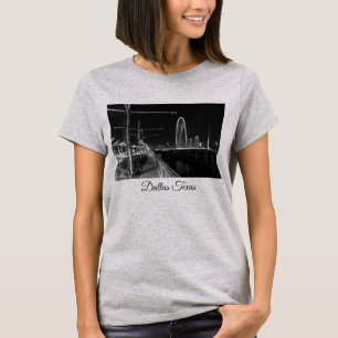 Dallas Evening Walk Grayscale T-Shirt