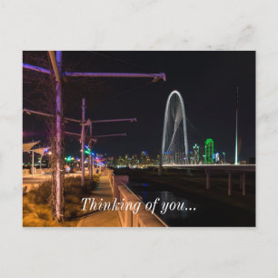 Dallas Evening Walk Postcard
