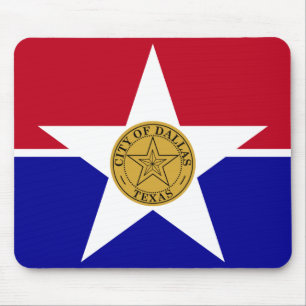 Dallas Flag Mouse Mat