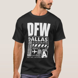 Dallas Fort Worth International Airport DFW T-Shirt