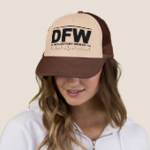 Dallas Fort Worth International Airport DFW Trucker Hat (In Situ)