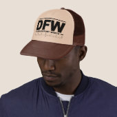 Dallas Fort Worth International Airport DFW Trucker Hat (In Situ)