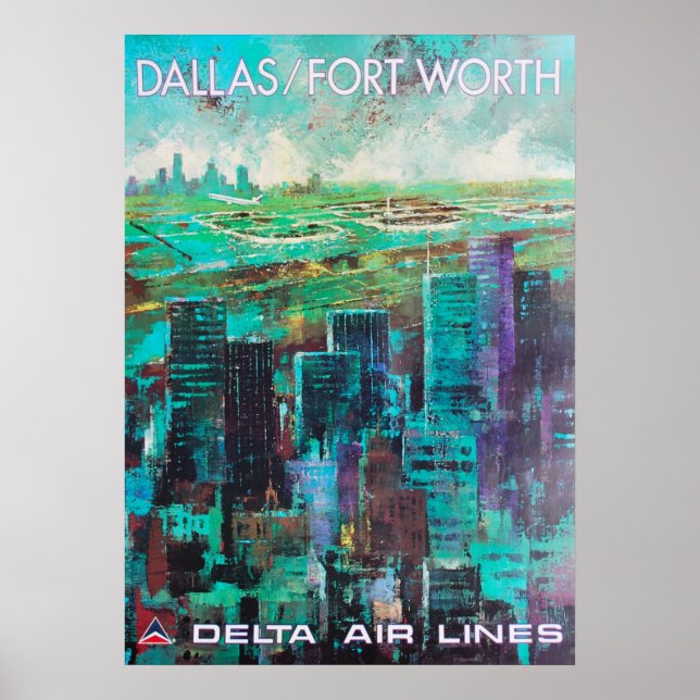 DALLAS FORT WORTH POSTER (Front)