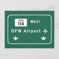 Dallas Ft Worth DFW Airport 114 Interstate Texas -