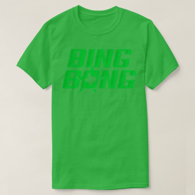 Dallas Hockey Bing Bong TShirt (Design Front)