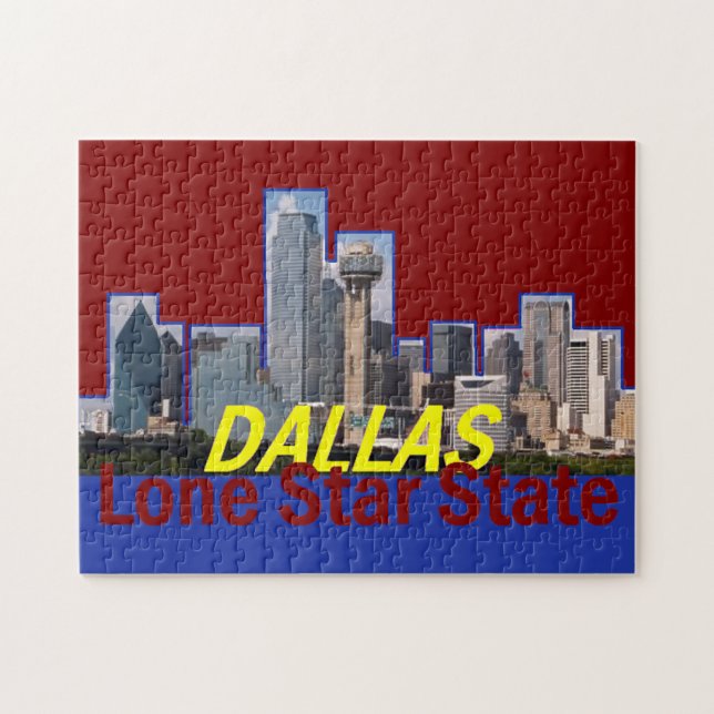 DALLAS JIGSAW PUZZLE (Horizontal)