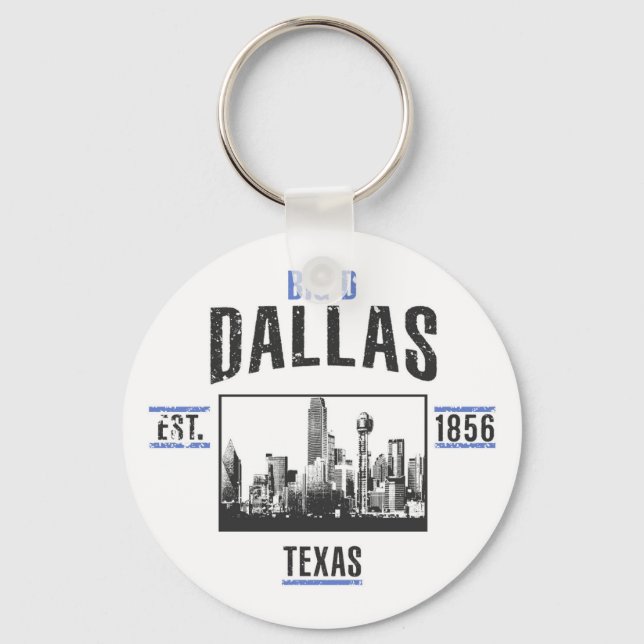 Dallas Key Ring (Front)