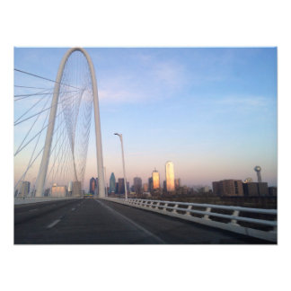 Dallas Margaret Hunt Bridge Photo Print