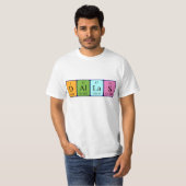 Dallas periodic table name shirt (Front Full)