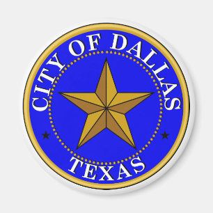 Dallas Seal Magnet
