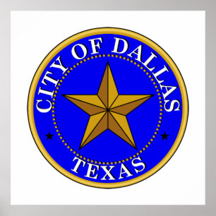 Dallas Seal Poster