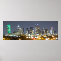 Dallas Skyline at night