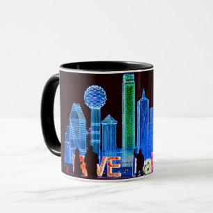 Dallas Skyline Coffee Mug