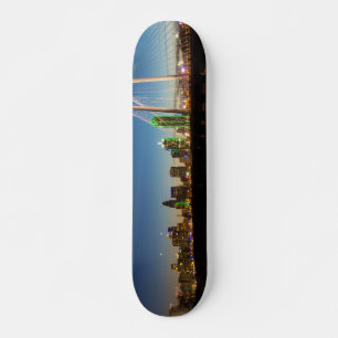 Dallas Skyline Dawn Skateboard