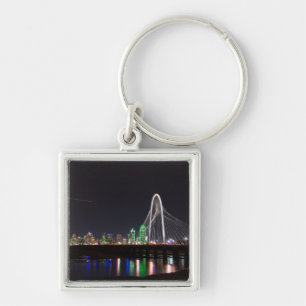 Dallas Skyline Hunt Key Ring