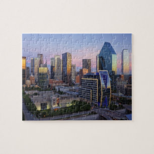 Dallas Skyline Jigsaw Puzzle