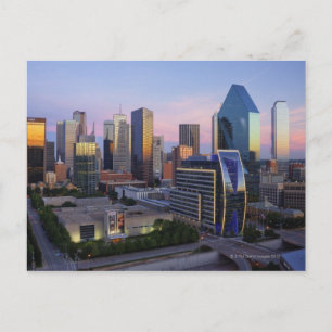 Dallas Skyline Postcard