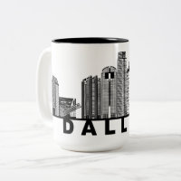 Dallas Skyline Silhouette