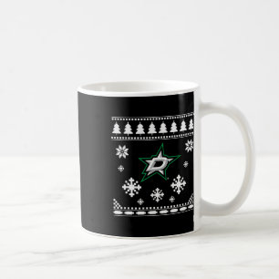Dallas Stars Ugly Christmas Sweater Holidaze Coffee Mug