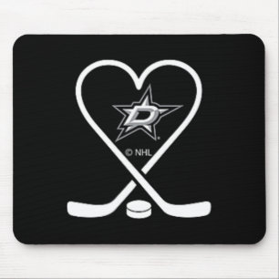 Dallas Stars Valentine Sticks Green Nhl Officially Mouse Mat