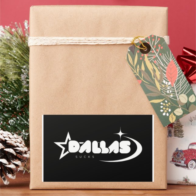 Dallas Sucks Stickers – Rivalry Decal (Holiday)