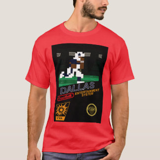 Dallas Team NES 8bit Design TShirt