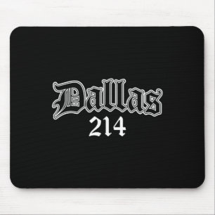 Dallas Texas 214 Mouse Mat