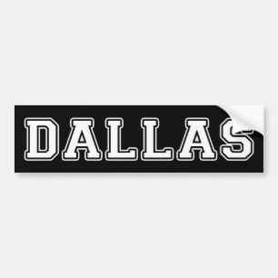 Dallas Texas Bumper Sticker