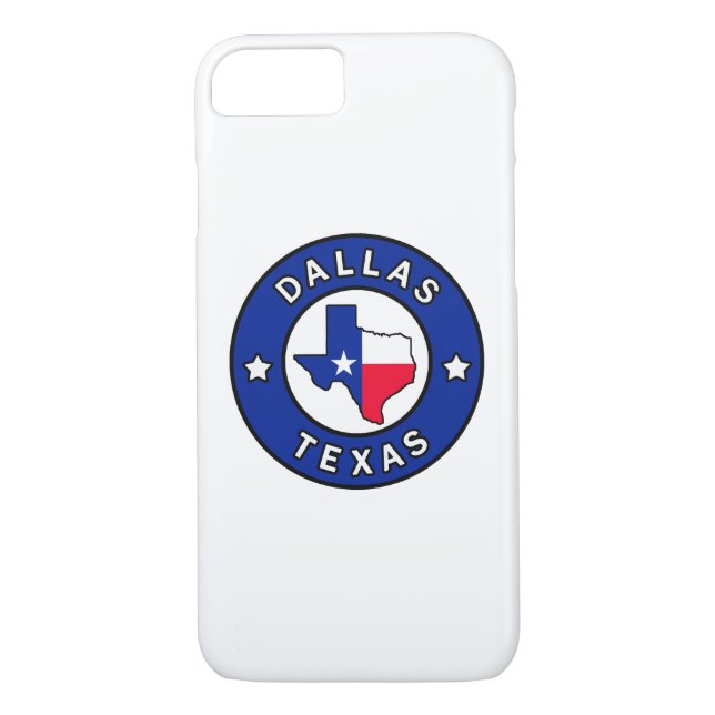 Dallas Texas Case-Mate iPhone Case (Back)