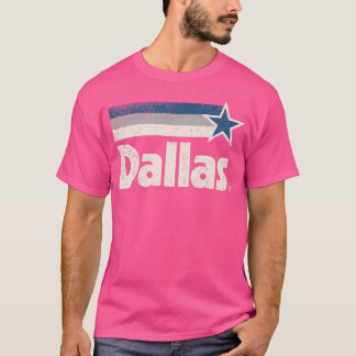 Dallas Texas City Strong Dallas Tx Blue Stripes St T-Shirt