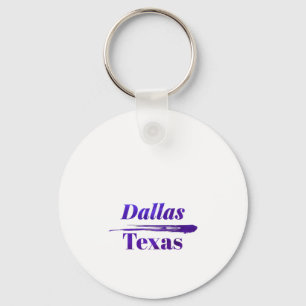 Dallas Texas Key Ring