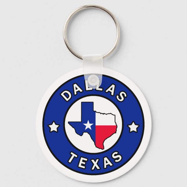 Dallas Texas Key Ring (Front)