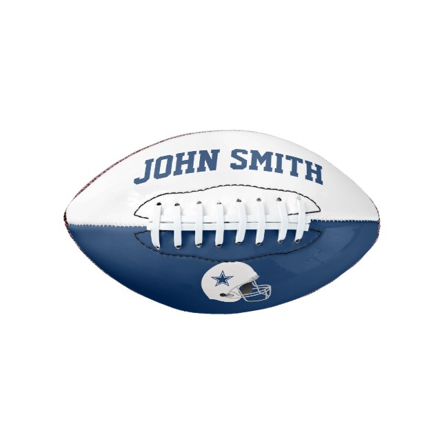 Dallas Texas Name Personalised American Football (Front)