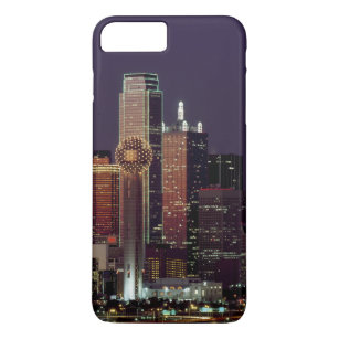 Dallas, Texas night skyline Case-Mate iPhone Case