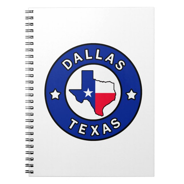 Dallas Texas Notebook (Front)