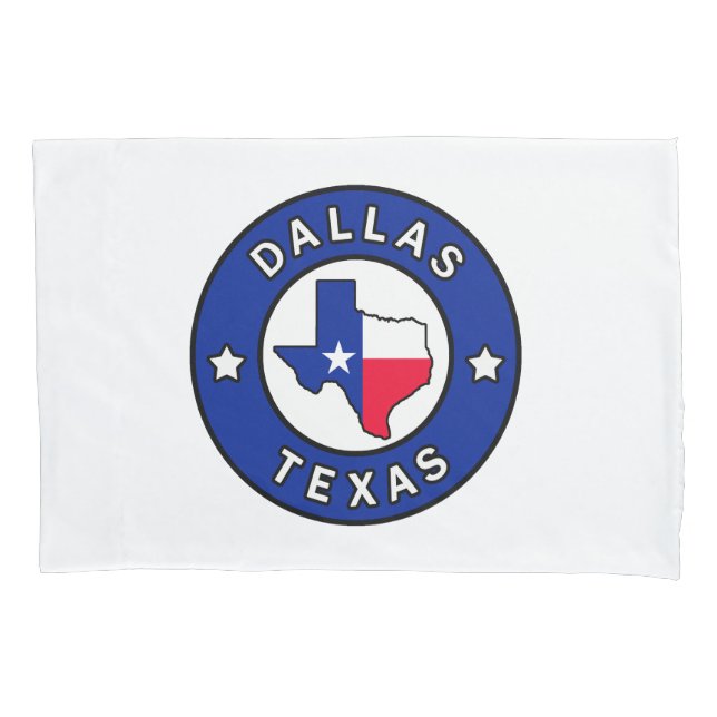 Dallas Texas Pillowcase (Front)