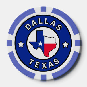 Dallas Texas Poker Chips