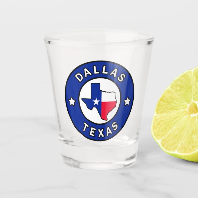 Dallas Texas Shot Glass (Front)