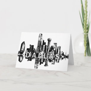 Dallas, Texas skyline Card