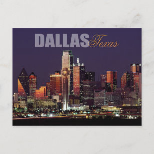 Dallas, Texas skyline Postcard