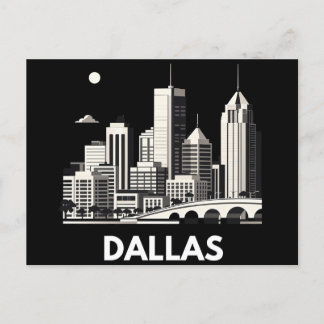 Dallas Texas Skyline  Postcard
