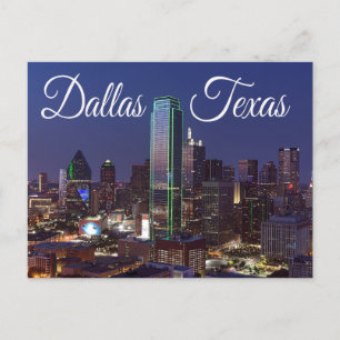 Dallas, Texas Skyline, United States Postcard