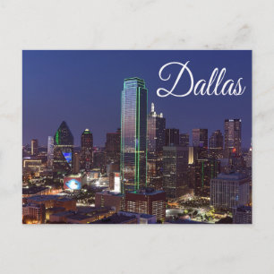 Dallas, Texas Skyline, United States Postcard